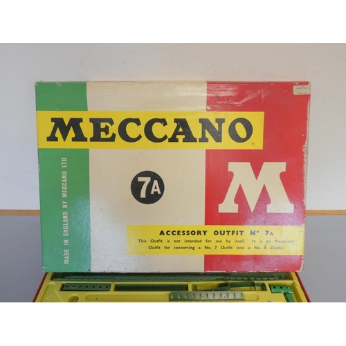 142 - Meccano. A boxed Meccano 7a Accessory Outfit. 