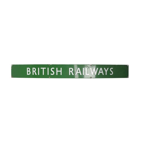 423 - British Railways enamel sign 134cm x 14.5cm