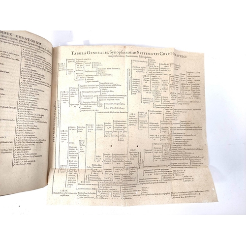 100 - SELENUS GUSTAVUS (Duke of Brunswick-Luneburg), Gustavi Seleni Cryptomenytices et Cryptographiæ ... I... 
