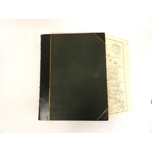 22 - WHITAKER THOMAS D.  The History & Antiquities of Craven in the County of York. Tinted etched tit... 