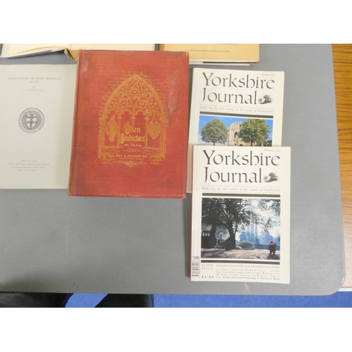 43 - Yorkshire.  A carton of various vols.