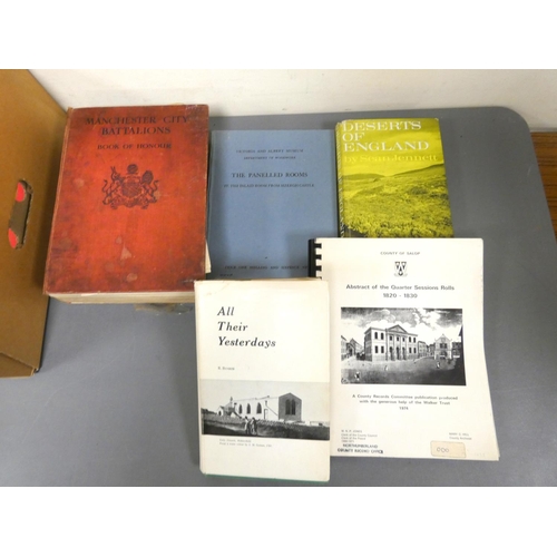 44 - UK Topography & others.  A carton of various vols.