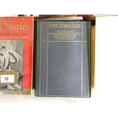 70 - UZANNE OCTAVE.  L'Ecole des Faunes ... Contes de la Vingtieme Annee. Ltd. ed. 245/700. Eng... 