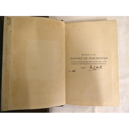 77 - WRIGHT THOMAS.  Uriconium, A Historical Account of the Ancient Roman City. Frontis, plans, plates &a... 