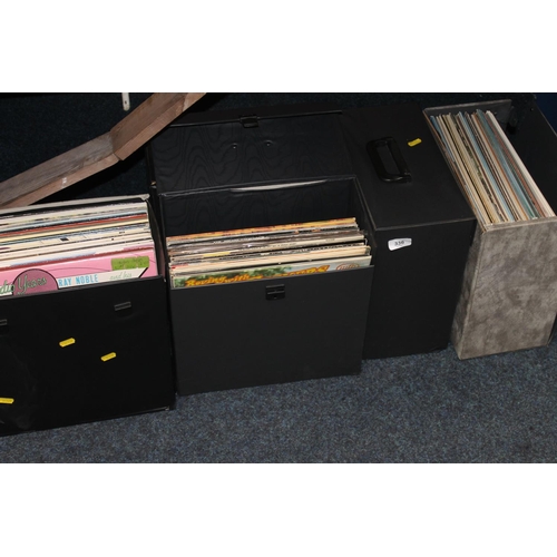 336 - Five cases containing mixed records to include The Seekers, Cilla Black, Dusty Springfield, etc.