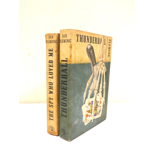 256 - FLEMING IAN.  Thunderball. Orig. embossed dark cloth in unclipped d.w. (browning to inner ... 