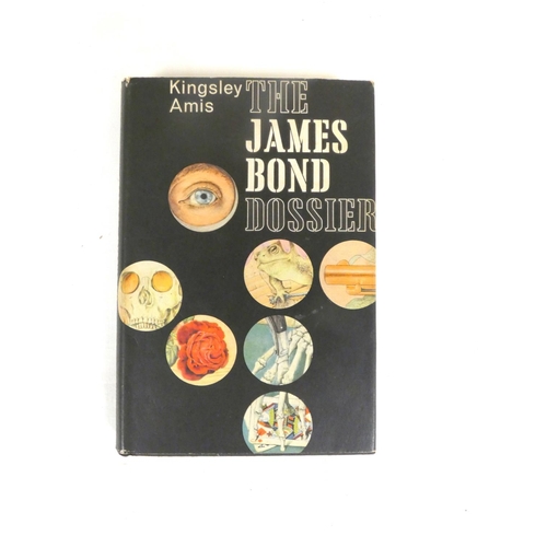 259 - AMIS KINGSLEY.  The James Bond Dossier. Orig. dark cloth in unclipped d.w. by Jan Pienkows... 