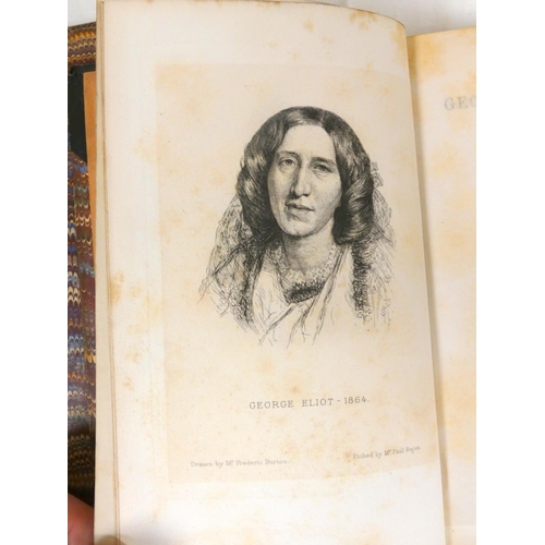 262 - CROSS J. W. (Ed).  George Eliot's Life as Related in Her Letters & Journals. 3 vols. F... 