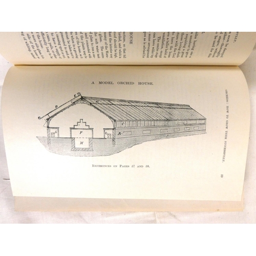 265 - BURBERRY H. A.  The Amateur Orchid Cultivators' Guide Book. 4 fine col. plates & other illus. Or... 