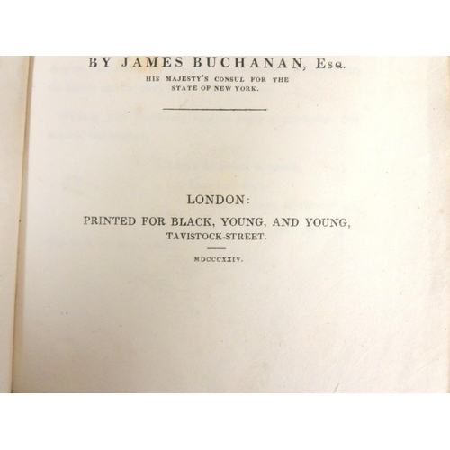 267 - BUCHANAN JAMES.  Sketches of the History, Manners & Customs of the North American Indi... 