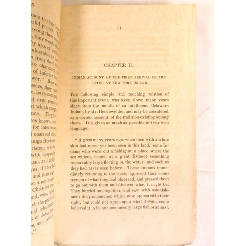 267 - BUCHANAN JAMES.  Sketches of the History, Manners & Customs of the North American Indi... 