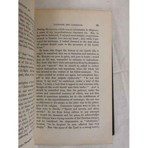 269 - SARGENT JOHN.  Life & Letters of the Rev. Henry Martyn ... Chaplin to the Honourable E... 