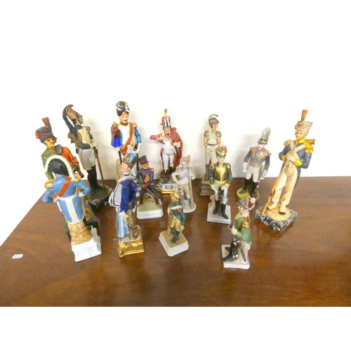 104 - Large collection of military figures.