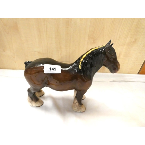 149 - Large Beswick, Shire Horse 