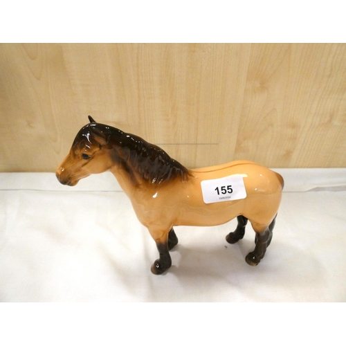 155 - Beswick, Highland pony.