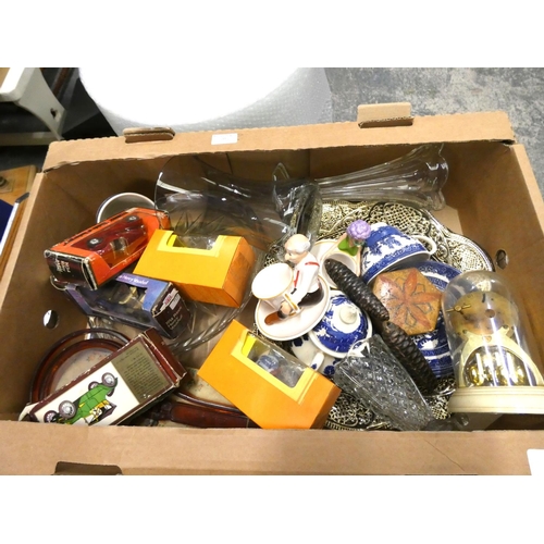 160 - Large box of various household