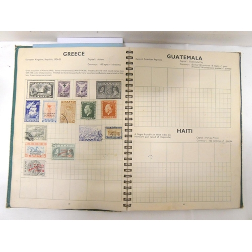 32 - Album of vintage world stamps to include Russia, China, UK.