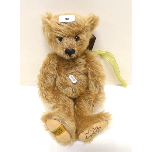 90 - Vintage Merrythought teddy bear with jointed limbs.