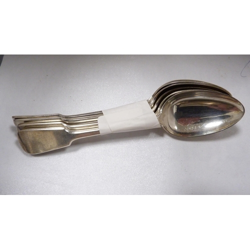 227 - Small box containing EP and plated flatware to include table forks, spoons, knives, sauce ladles etc... 