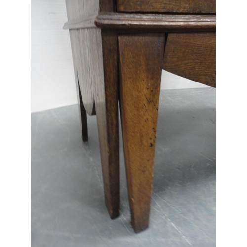 352 - Arts & Crafts oak dressing chest, c. 1930s.