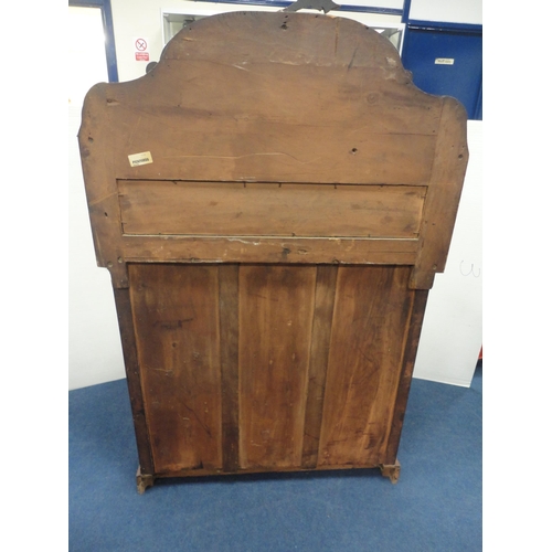 357 - Victorian mahogany serpentine-front chiffonier.