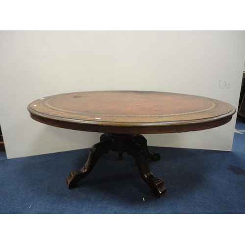 358 - 19th century and later converted coffee table, formerly a breakfast table.