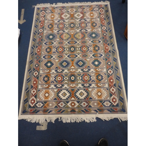 361 - Turkish design machine-made rug.