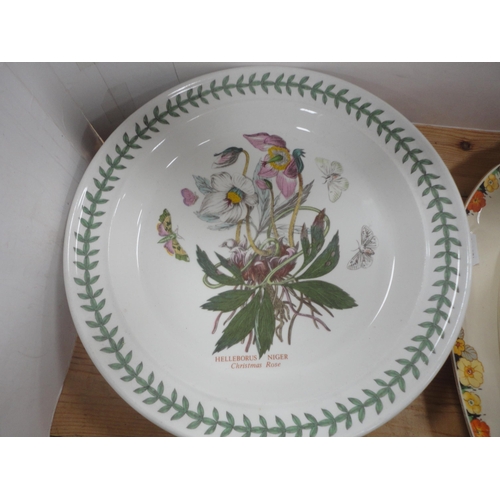 88 - Group of Portmeirion 'Botanic Garden' tablewares and an Alfred Meakin 'Royal Marigold' pattern part ... 