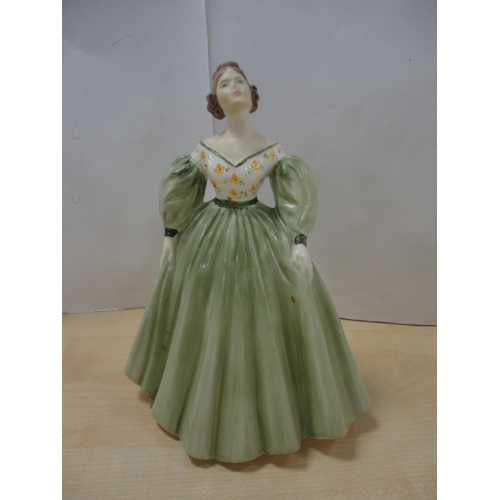 95 - Five Royal Doulton figures to include 'Coralie', 'Diane', 'Adrienne', 'Kirsty' and 'Soirée', ... 