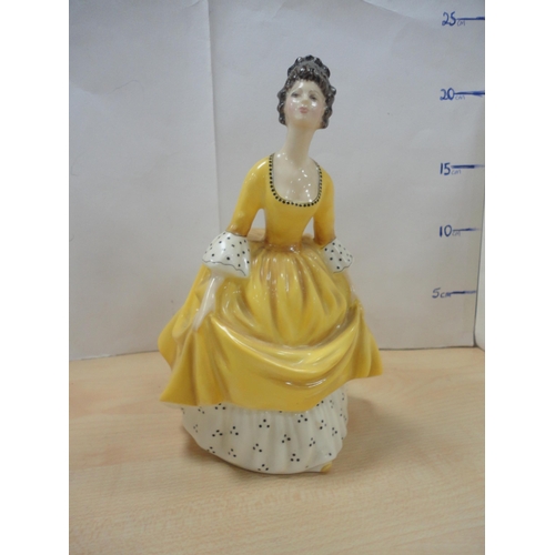 95 - Five Royal Doulton figures to include 'Coralie', 'Diane', 'Adrienne', 'Kirsty' and 'Soirée', ... 