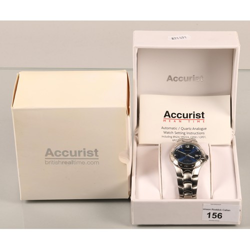 156 - Accurist gents wristwatch, with box