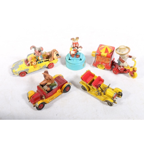 278 - Three Corgi Magic Roundabout Diecast toys, Corgi basil brush car and a Models of Yesteryear diecast ... 