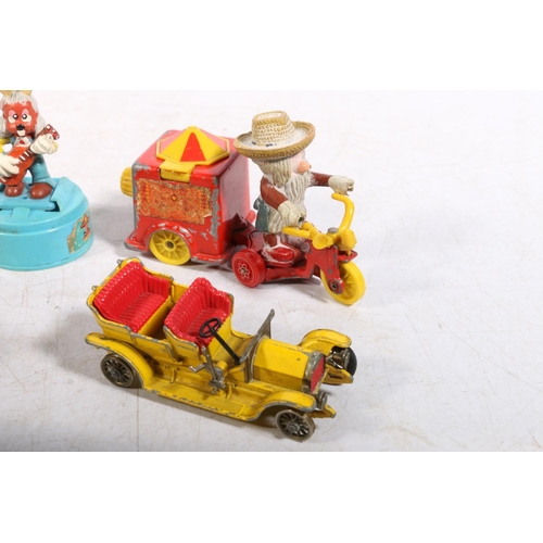 278 - Three Corgi Magic Roundabout Diecast toys, Corgi basil brush car and a Models of Yesteryear diecast ... 