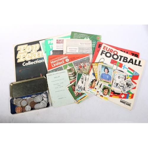 281 - Vintage football sticker books including 1977 Panini Euro Football (complete), together with other f... 