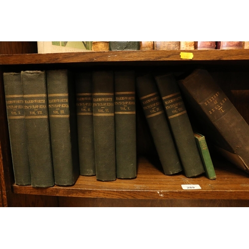 289 - Harmsworth Encyclopedia volumes, etc.