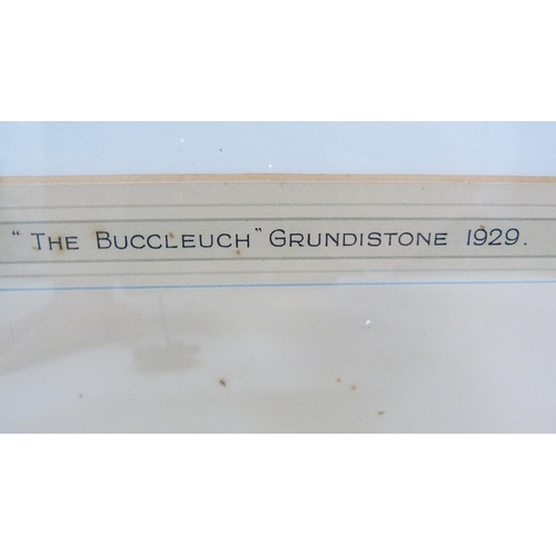 318 - After Lionel Edwards (British, 1878 - 1966)The Buccleuch, Grundistone 1929'Pencil signed colour prin... 