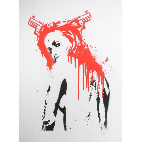 402 - NICK WALKER (British b1969), 39 Pigtails, limited edition print 47/50, signed with monogram, 82cm x ... 