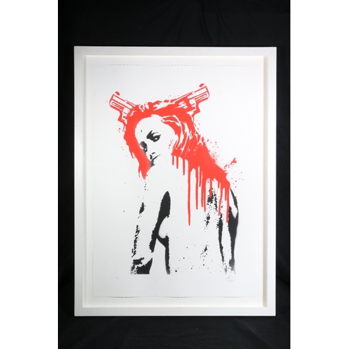 402 - NICK WALKER (British b1969), 39 Pigtails, limited edition print 47/50, signed with monogram, 82cm x ... 