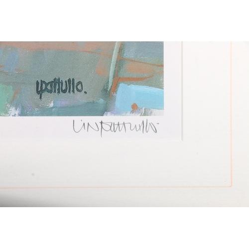 406 - LIN PATTULLO, The Washing Line, limited edition print, 165/400, signed lower right, blind stamp lowe... 