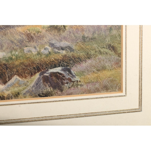 411 - GERTRUDE MARTINEAU, Tulloch Grue, watercolour, unsigned, 32cm x 50cm, frame 57cm x 74cm. Malcolm Inn... 