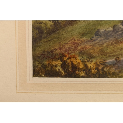 457 - EDWARD HORACE THOMPSON (Scottish 1879-1949), Ben Lomond and Lamlash, two watercolours, signed 'DONAL... 