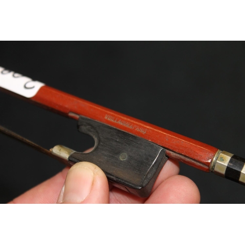 309A - Vuillaume a Paris violin bow.