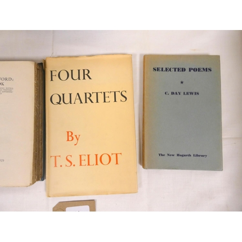 11 - Modern Poetry & others.  18 various vols.