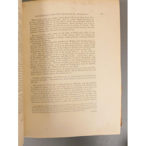 24 - NICOLSON J. & BURN R.  The History & Antiquities of the Counties of Westmorland &a... 