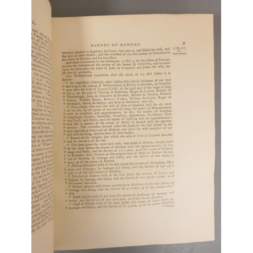 24 - NICOLSON J. & BURN R.  The History & Antiquities of the Counties of Westmorland &a... 