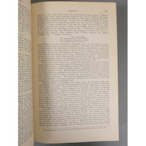 26 - BULMER T. & CO.  History, Topography & Directory of Cumberland. No map. Half red l... 