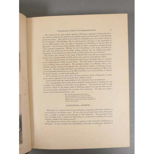 26 - BULMER T. & CO.  History, Topography & Directory of Cumberland. No map. Half red l... 