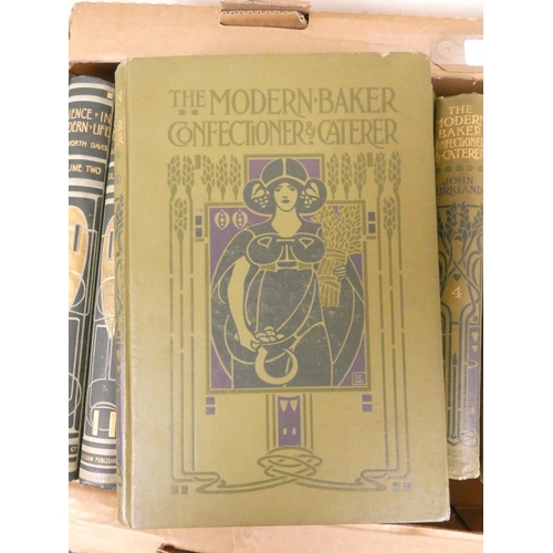 29 - GRESHAM (Pubs).  Science In Modern Life & Modern Baker, Confectioner & Caterer. 2 six vol. s... 