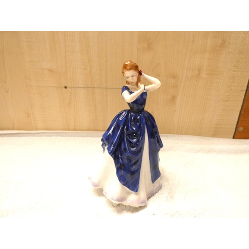 25 - Royal Doulton limited edition hand signed to base Laura HN3136 by Michael Doulton.