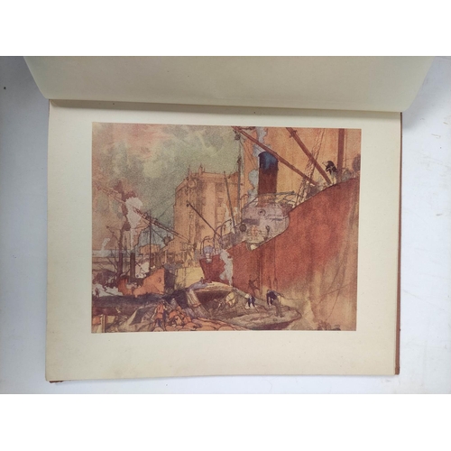 60 - BRANGWYN FRANK.  The Bridge. Col. frontis & plates, & other illus. Small quarto. O... 